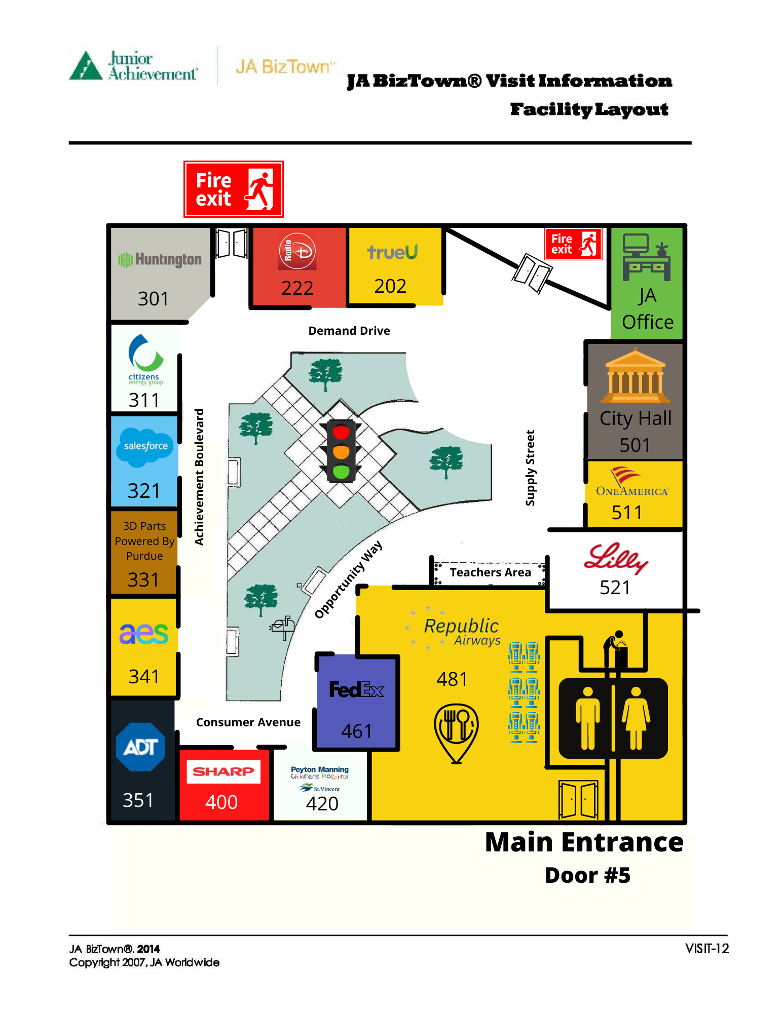 JA BizTown Layout 22Final JA Jobspark